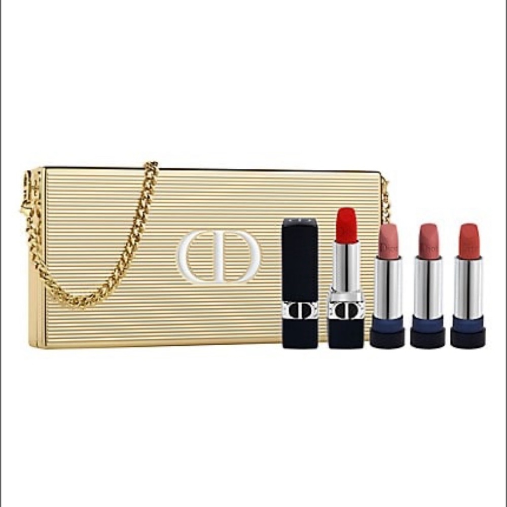 SOLD- DIOR MINAUDIÈRE CLUTCH - LIMITED EDITION 2023 Holiday Set